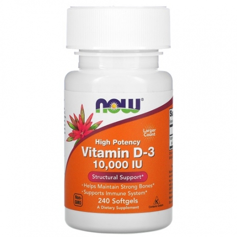 Vitamin D-3 10000 IU 240 softgels